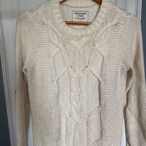 Abercrombie cable knit sweater